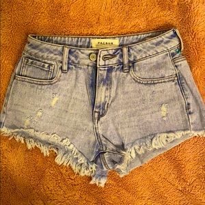 pacsun high rise festival shorts